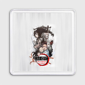 Магнит 55*55 Клинок, рассекающий демонов персонажи: во Владимире, Пластик | Размер: 65*65 мм; Размер печати: 55*55 мм | Тематика изображения на принте: demon slayer | kamado | kimetsu no yaiba | nezuko | tanjiro | аниме | гию томиока | зеницу агацума | иноске хашибира | камадо | клинок | корзинная девочка | манга | музан кибуцуджи | незуко | рассекающий демонов | танджиро