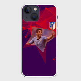 Чехол для iPhone 13 mini с принтом Луис Суарес во Владимире,  |  | атлетико | луис суарес | мадрид | популярные | футбол | футболист