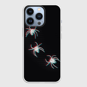 Чехол для iPhone 13 Pro ПАУКИ ГЛИТЧ  GLITCH SPIDERS: во Владимире,  |  | Тематика изображения на принте: glitch | spider | tegunvteg | глитч | насекомые | паук | пауки | хэллоуин