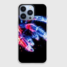 Чехол для iPhone 13 Pro НЕОНОВЫЙ ПАУК: во Владимире,  |  | Тематика изображения на принте: tegunvteg | глаза | животные | макро | насекомые | неон | неоновый | паук | природа