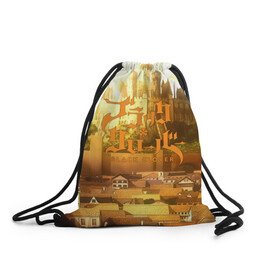 Рюкзак-мешок 3D Чёрный клевер город: во Владимире, 100% полиэстер | плотность ткани — 200 г/м2, размер — 35 х 45 см; лямки — толстые шнурки, застежка на шнуровке, без карманов и подкладки | asta | black bulls | black clover | quartet knights | yuno | акума | аниме | аста | блэк кловер | буракку куро:ба | демон | королевство клевера | король магов | лихт | магна | манга | пятилистник | черный бык | чёрный клев