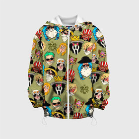 Детская куртка 3D Персонажи One Piece Большой куш: во Владимире, 100% полиэстер | застежка — молния, подол и капюшон оформлены резинкой с фиксаторами, по бокам — два кармана без застежек, один потайной карман на груди, плотность верхнего слоя — 90 г/м2; плотность флисового подклада — 260 г/м2 | Тематика изображения на принте: anime | manga | monkey d. luffy | one piece | аниме | большой куш | ван пис | вон пис | гол д. роджер | кайдо | король пиратов | луфи | луффи | манга | манки д. луффи | нами | нико робин | пират | портгас д. эйс | ророноа зоро