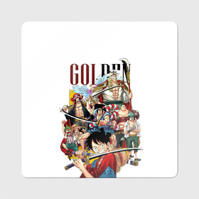 Магнит виниловый Квадрат Пираты One Piece. Большой куш: во Владимире, полимерный материал с магнитным слоем | размер 9*9 см, закругленные углы | Тематика изображения на принте: anime | manga | monkey d. luffy | one piece | аниме | большой куш | бэгги | ван пис | вон пис | джоз | кодзуки оден | король пиратов | красноволосый шанкс | луфи | луффи | манга | манки д. луффи | марко | пират