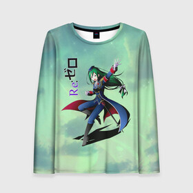 Женский лонгслив 3D с принтом Круш Карстен, Re: Zero во Владимире, 100% полиэстер | длинные рукава, круглый вырез горловины, полуприлегающий силуэт | Тематика изображения на принте: crusch karsten | ram | re to | re zero | re:zero | rem | rezero | аниме ре зеро | жизнь в альтернативном мире с нуля | жизнь с нуля в альтернативном мире | круш карстен | рам | ре зеро | рем | феликс аргайл | феррис | эмилия