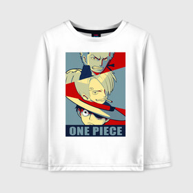 Детский лонгслив хлопок One Piece. Большой куш: во Владимире, 100% хлопок | круглый вырез горловины, полуприлегающий силуэт, длина до линии бедер | Тематика изображения на принте: anime | manga | monkey d. luffy | one piece | аниме | большой куш | ван пис | вон пис | гол д. роджер | кайдо | король пиратов | луфи | луффи | манга | манки д. луффи | нами | нико робин | пират | портгас д. эйс | ророноа зоро