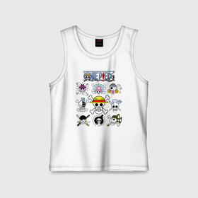 Детская майка хлопок Эмблемы пиратов Соломенной Шляпы One Piece: во Владимире,  |  | Тематика изображения на принте: anime | manga | monkey d. luffy | one piece | аниме | большой куш | ван пис | вон пис | гол д. роджер | кайдо | король пиратов | луфи | луффи | манга | манки д. луффи | нами | нико робин | пират | портгас д. эйс | ророноа зоро