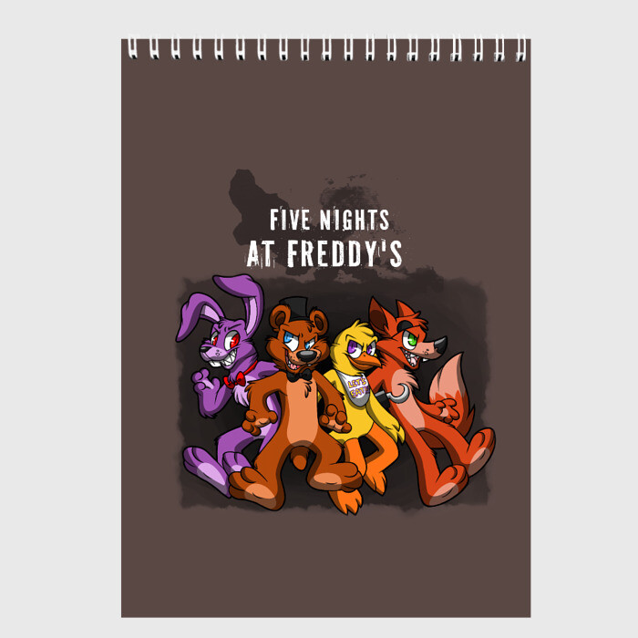 Скетчбук Five Nights At Freddys фото