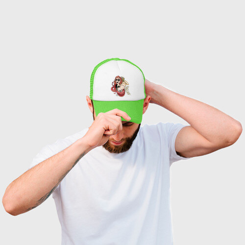 Кепка тракер с сеткой Good Omens фото