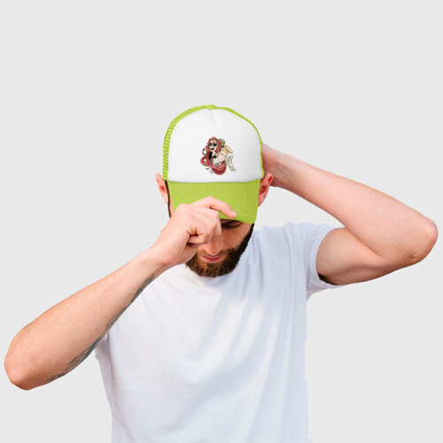 Кепка тракер с сеткой Good Omens фото