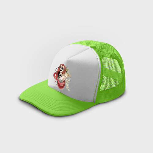 Кепка тракер с сеткой Good Omens фото