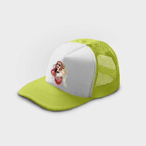 Кепка тракер с сеткой Good Omens фото