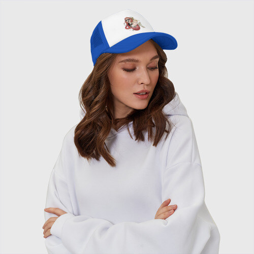 Кепка тракер с сеткой Good Omens фото