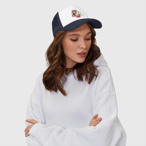 Кепка тракер с сеткой Good Omens фото