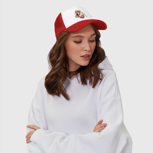 Кепка тракер с сеткой Good Omens фото