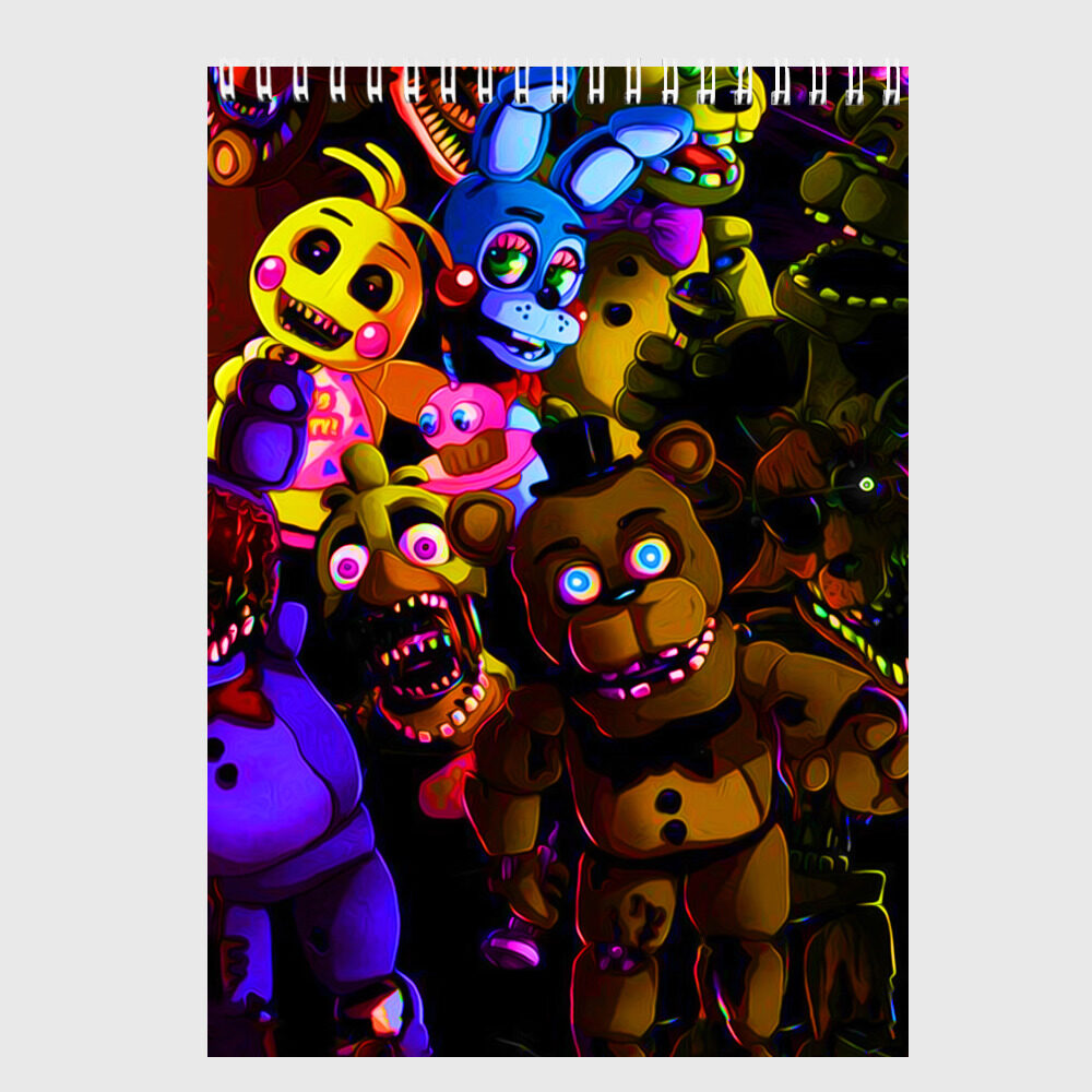 Скетчбук Five Nights At Freddys фото