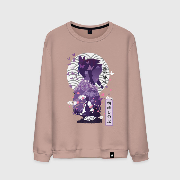 Мужской свитшот хлопок Шинобу Кочо фото