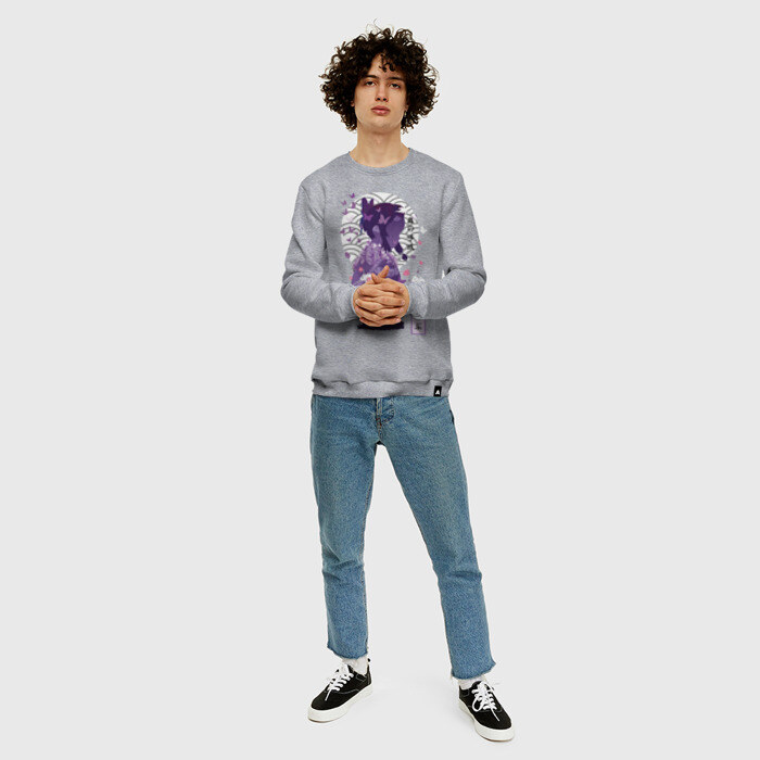 Мужской свитшот хлопок Шинобу Кочо фото