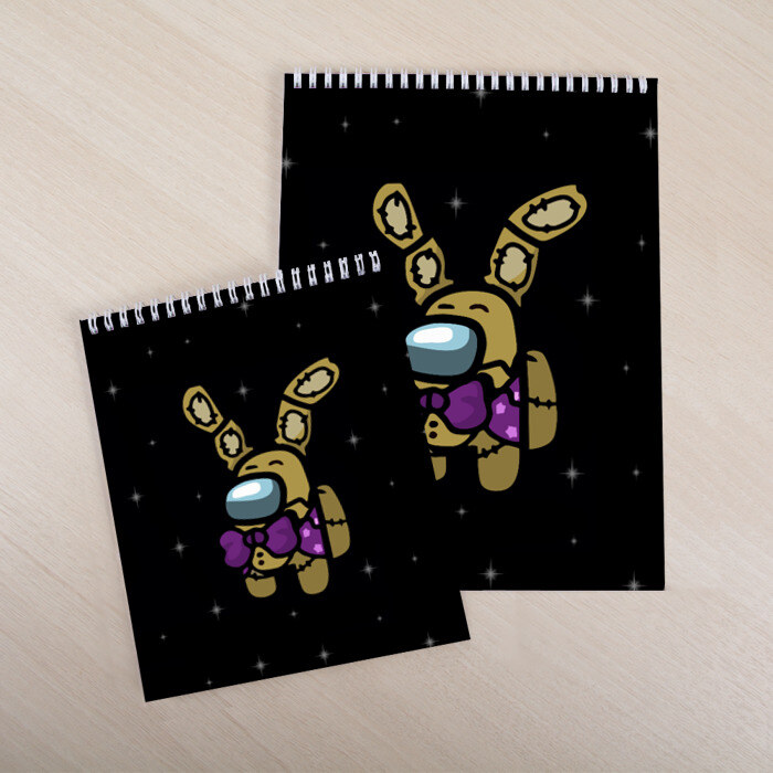 Скетчбук AMONG US фото