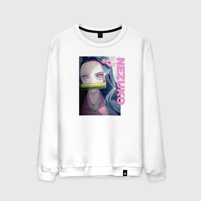 Мужской свитшот хлопок Nezuko фото