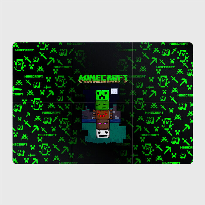 Магнитный плакат 3Х2 Minecraft фото