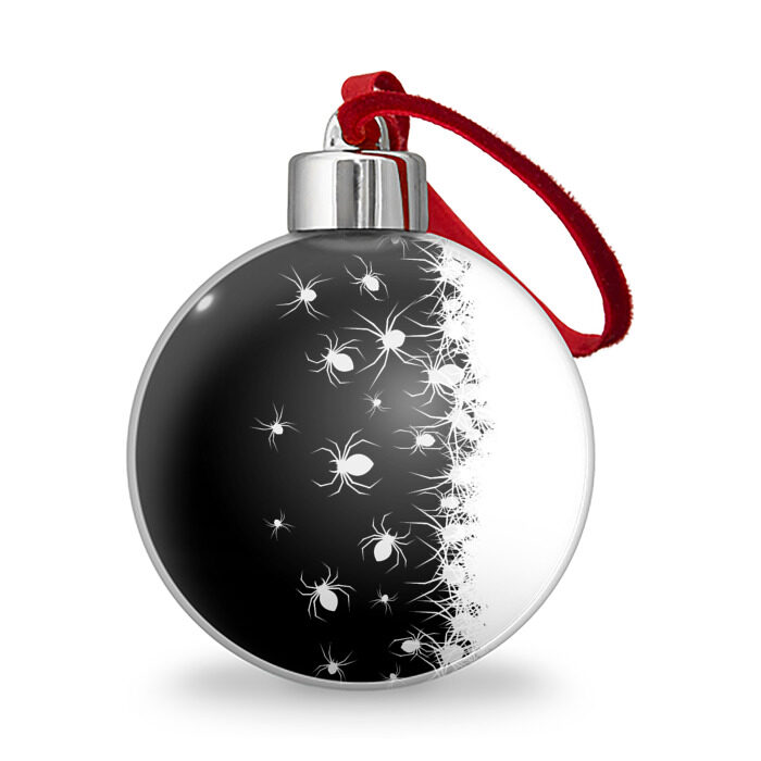 Ёлочный шар Пауки фото