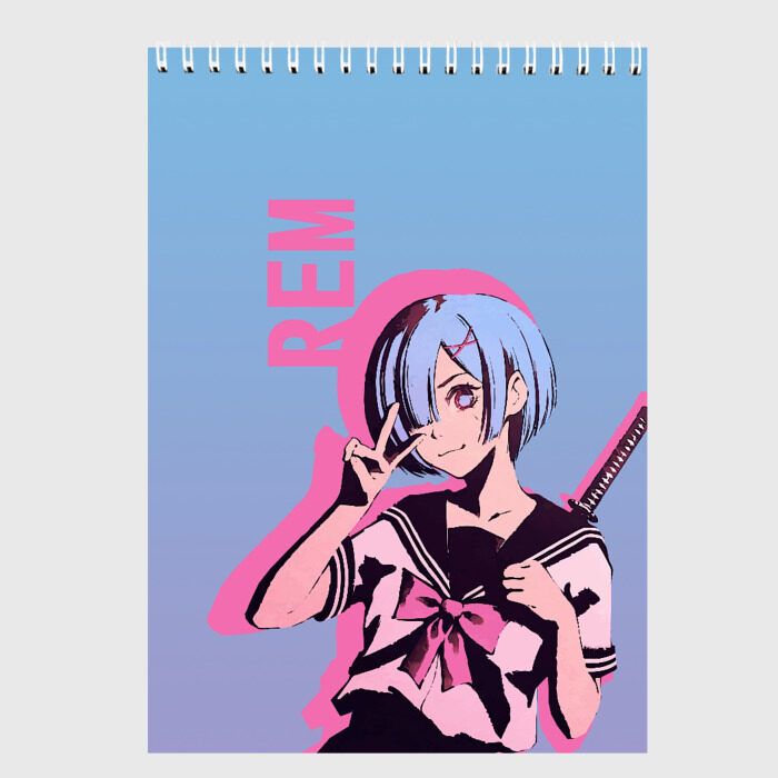 Скетчбук REM фото