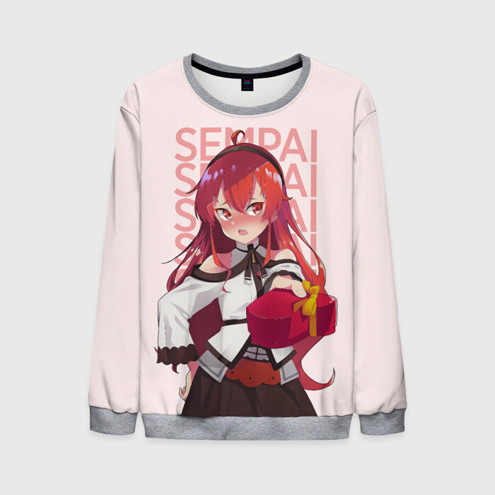Мужской свитшот 3D Sempai фото