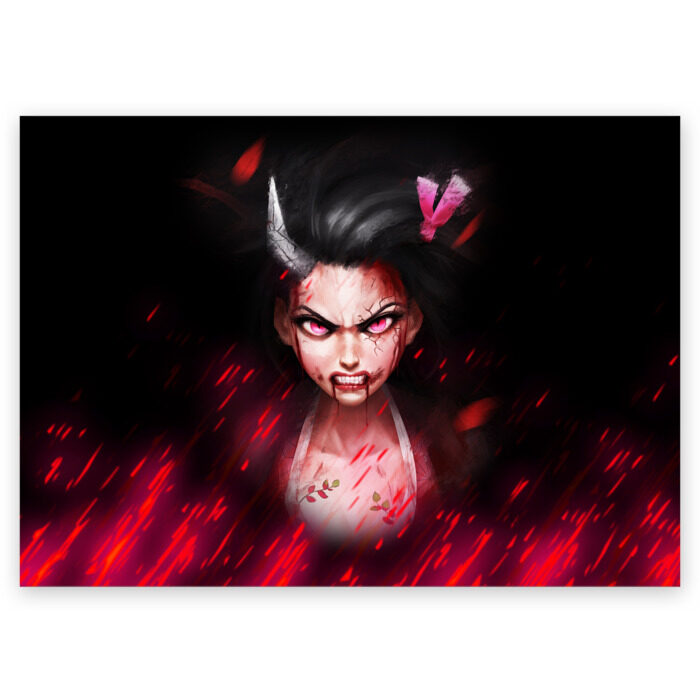 Поздравительная открытка NEZUKO НЕЗУКО KNY фото