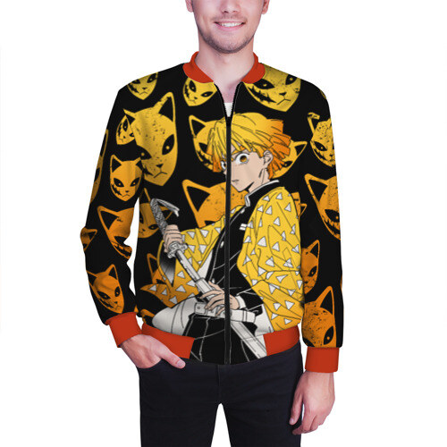 Мужской бомбер 3D ЗЕНИТЦУ КЛИНОК РАССЕКАЮЩИЙ фото