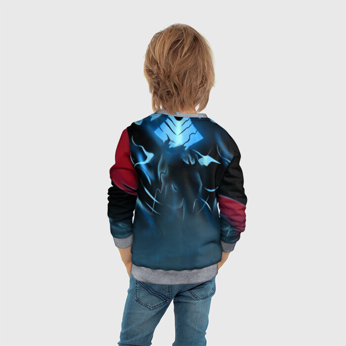 Детский свитшот 3D Solo leveling Manga фото