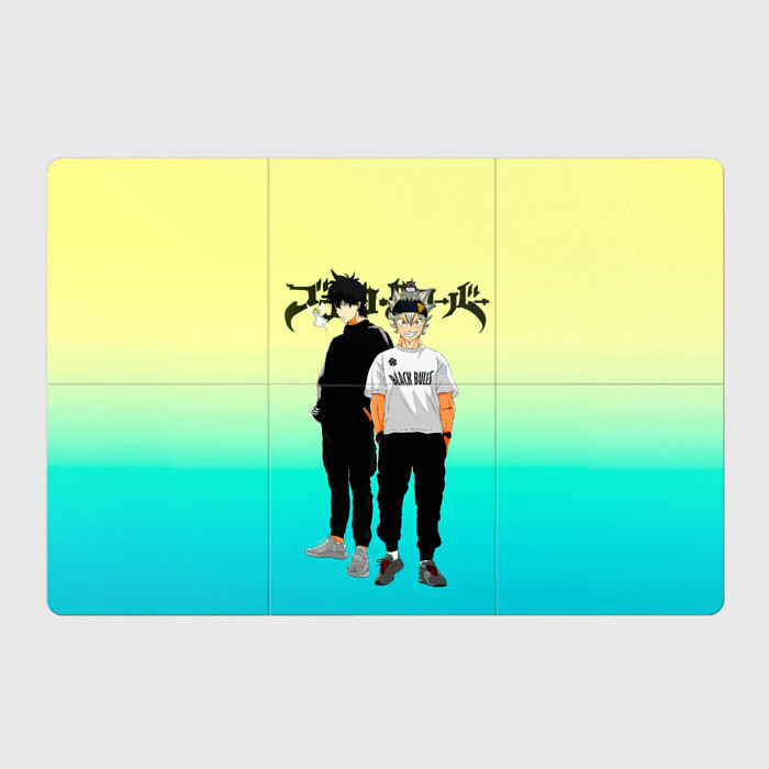 Магнитный плакат 3Х2 Юно и Аста | Черный Клевер фото